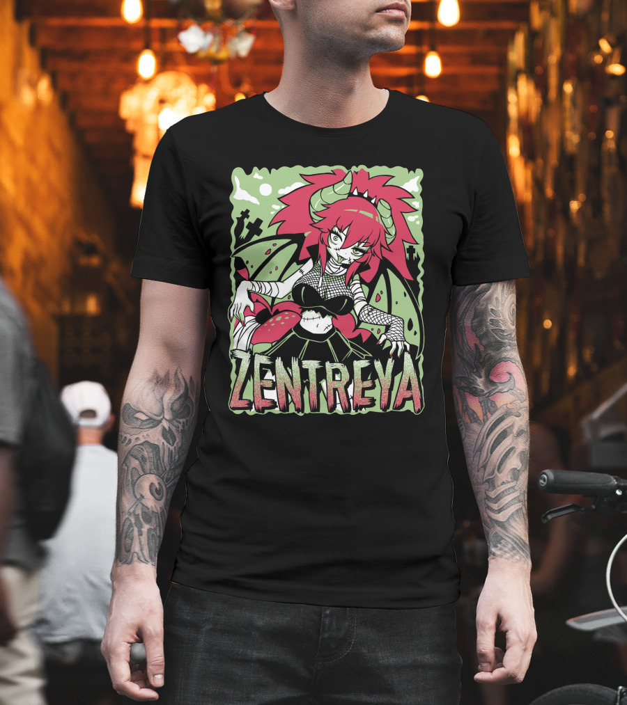Zentreya Halloween Vtuber Monster T-Shirt
