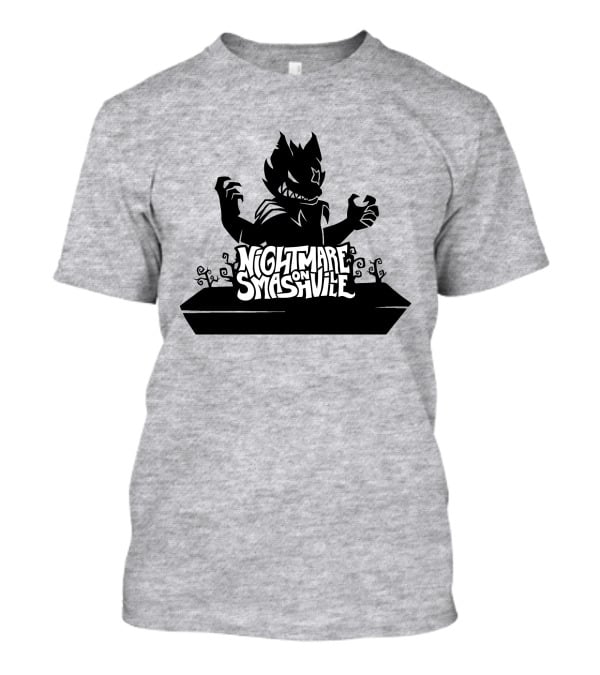 Nightmare On Smashville Werewolves Halloween T-Shirt