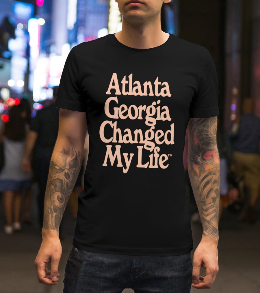 Atlanta Georgia Changed My Life Trae Young T-Shirt