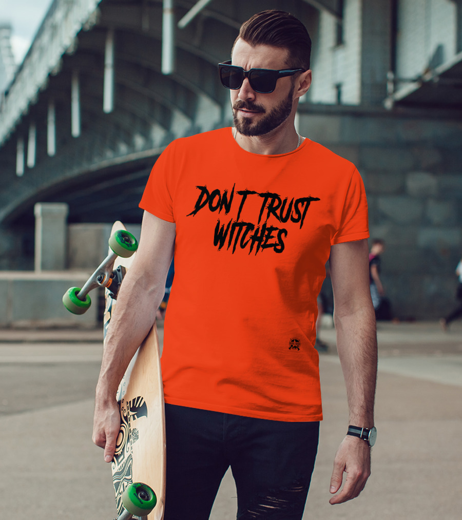 Don't Trust Witches Jack Posobiec Bring Ammo Text T-Shirt