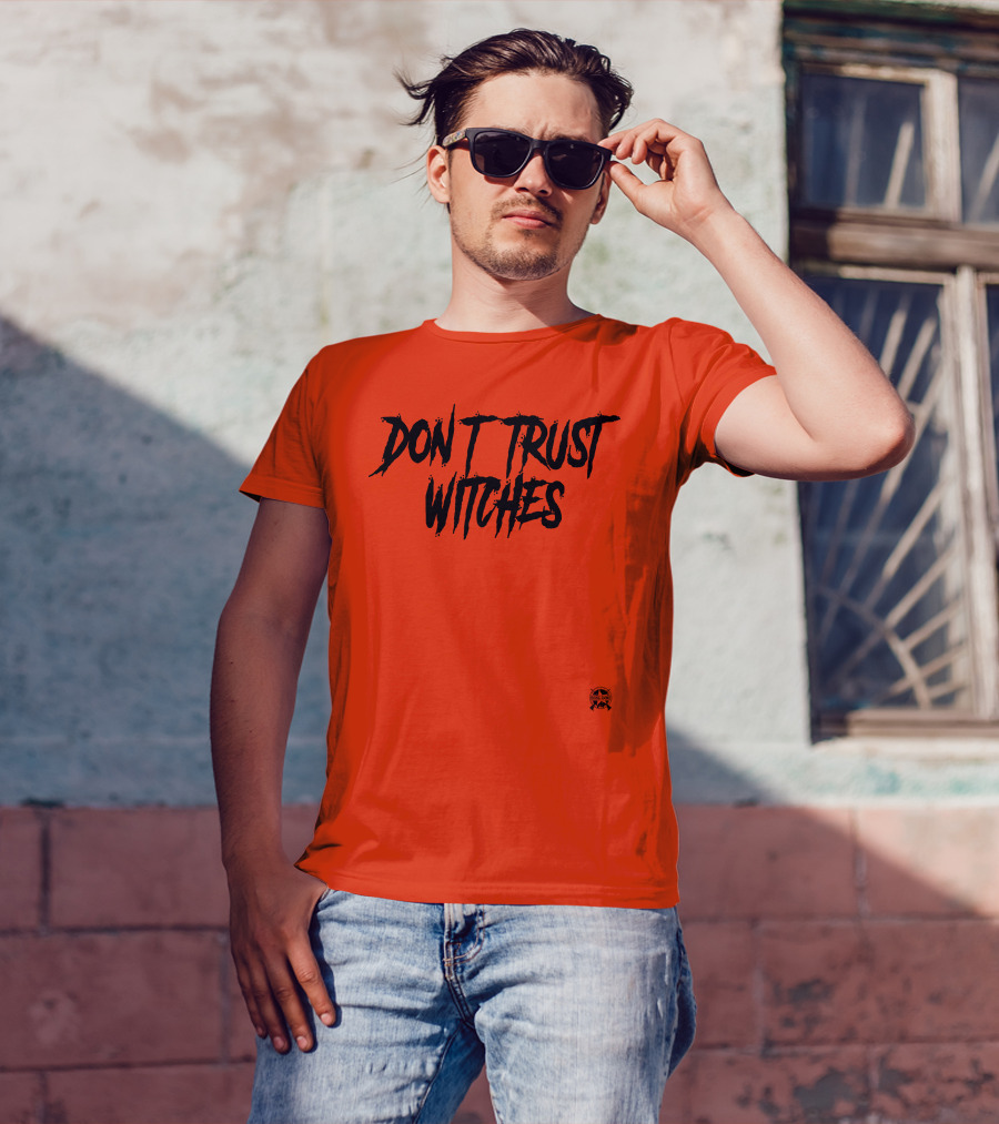 Don't Trust Witches Jack Posobiec Bring Ammo Text T-Shirt
