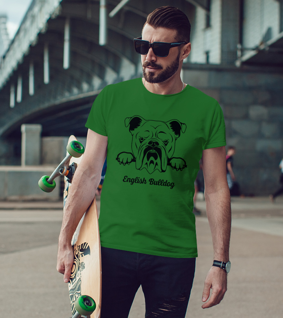 Afterlight Clothing Dog Lover English Bulldog T-Shirt