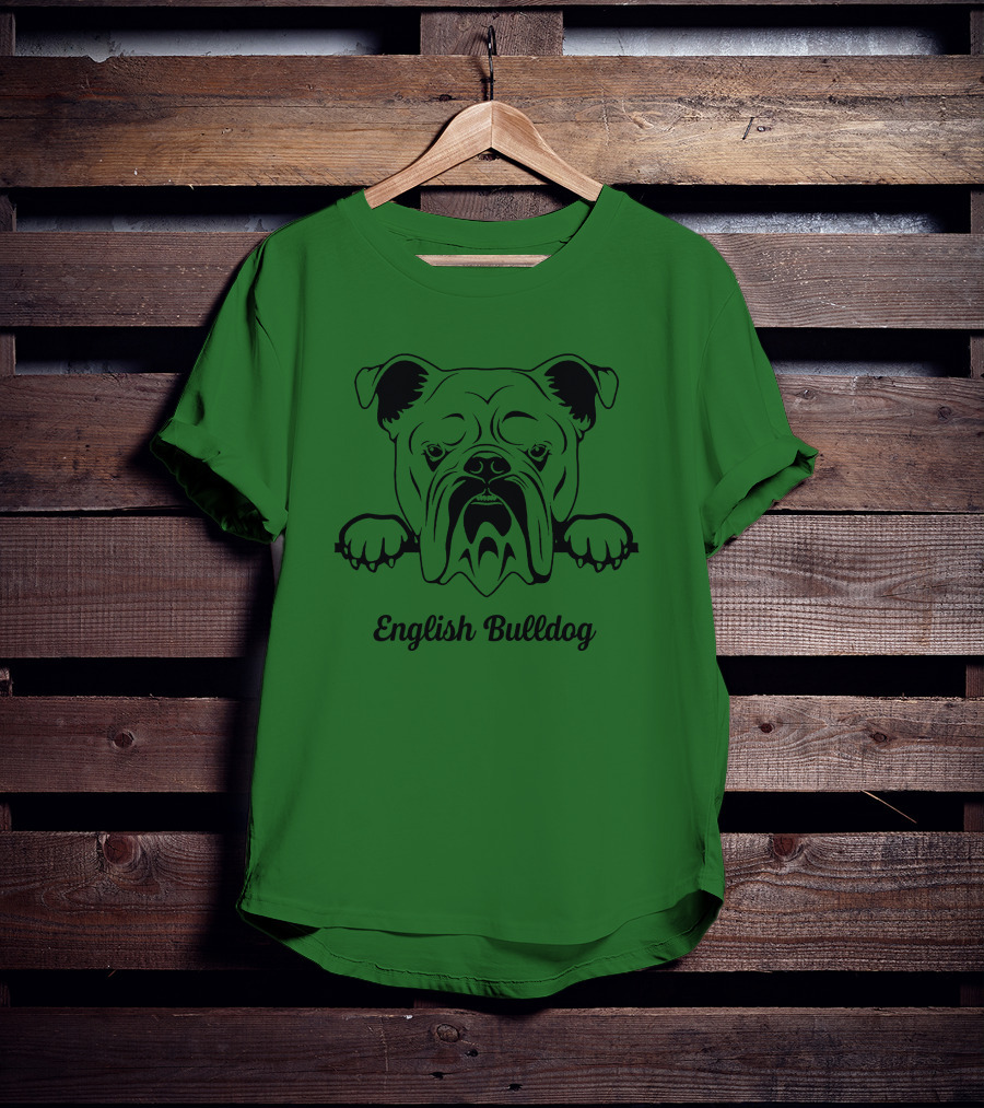 Afterlight Clothing Dog Lover English Bulldog T-Shirt