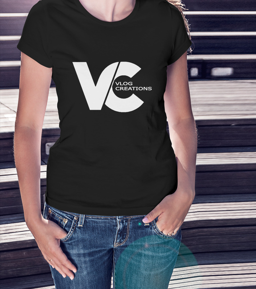 VC VLOG CREATIONS LOGO T-Shirt