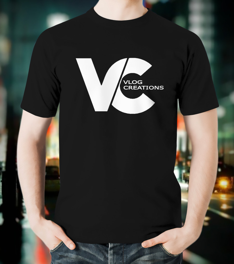 VC VLOG CREATIONS LOGO T-Shirt