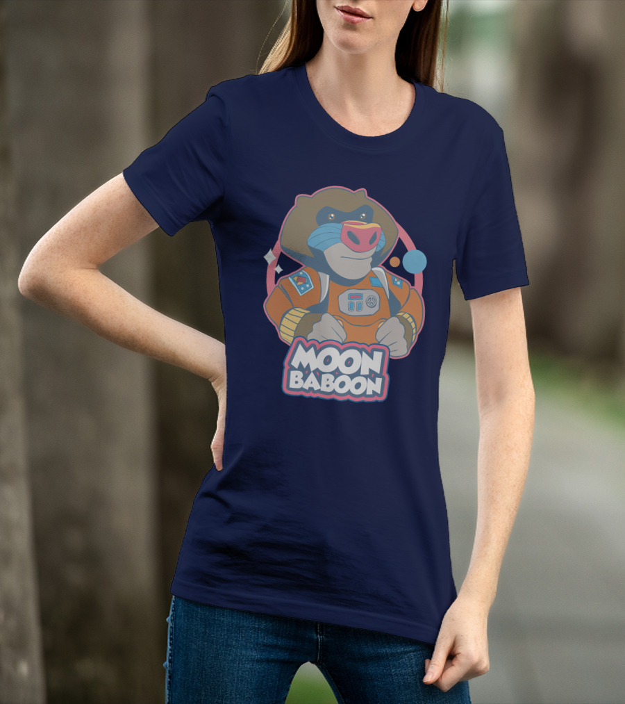 Moon Baboon It Takes Two Space Adventure T-Shirt