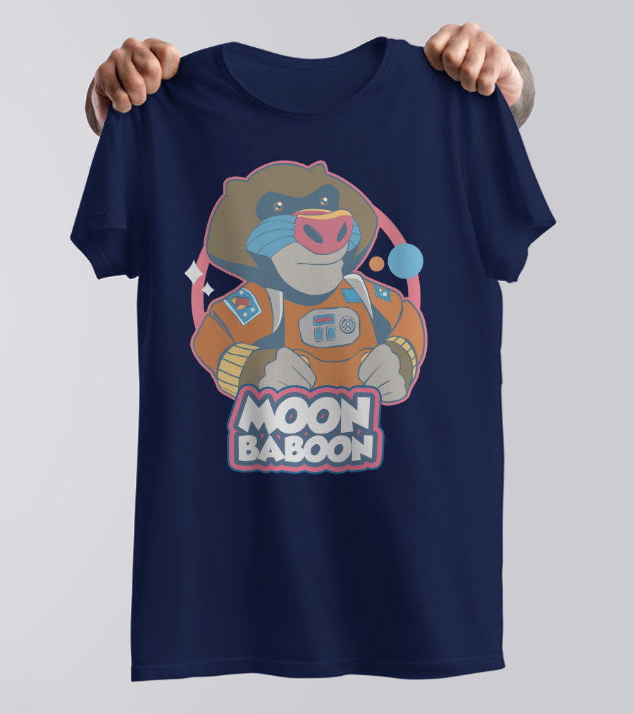 Moon Baboon It Takes Two Space Adventure T-Shirt