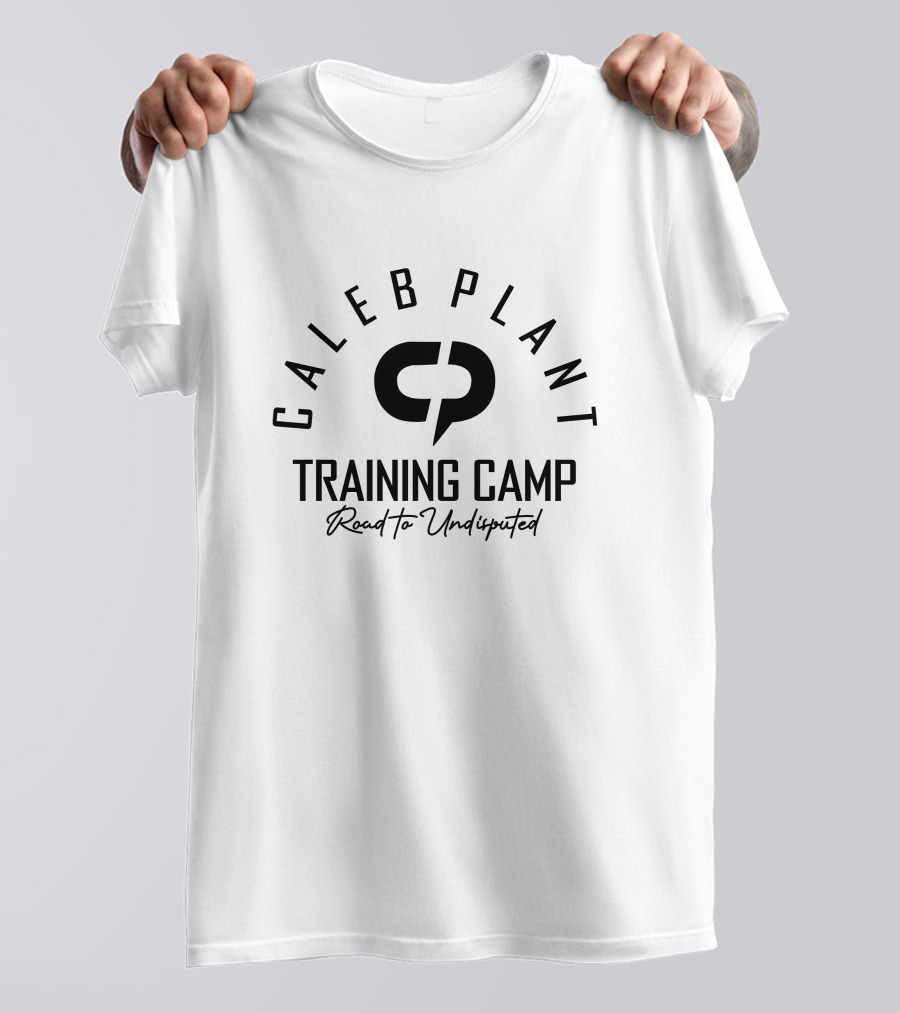 Caleb Plant Training Camp Road To Undisputed Logo Sweet Hands Film Store Team Plant Merch T-Shirt