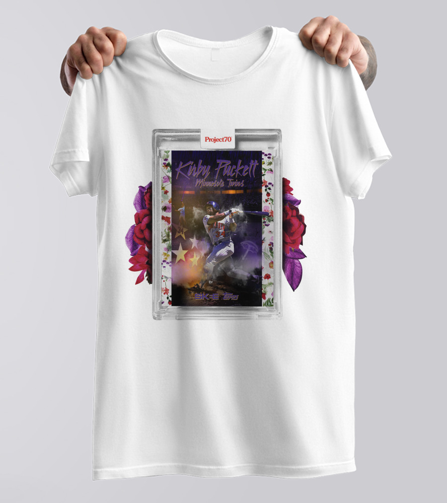 Kirby Puckett Minnesota Twins Project70 Topps DJ Skee T-Shirt