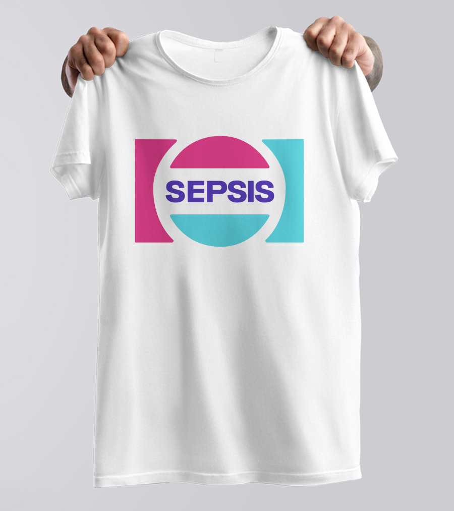 Pander Store Mechazawa Sepsis Logo Circular Colorful T-Shirt