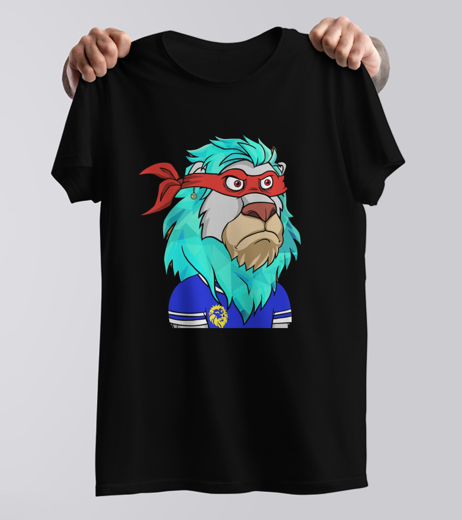 Chris Maddern 6621 Lazy Lions Ninja Opensea Bungalows T-Shirt
