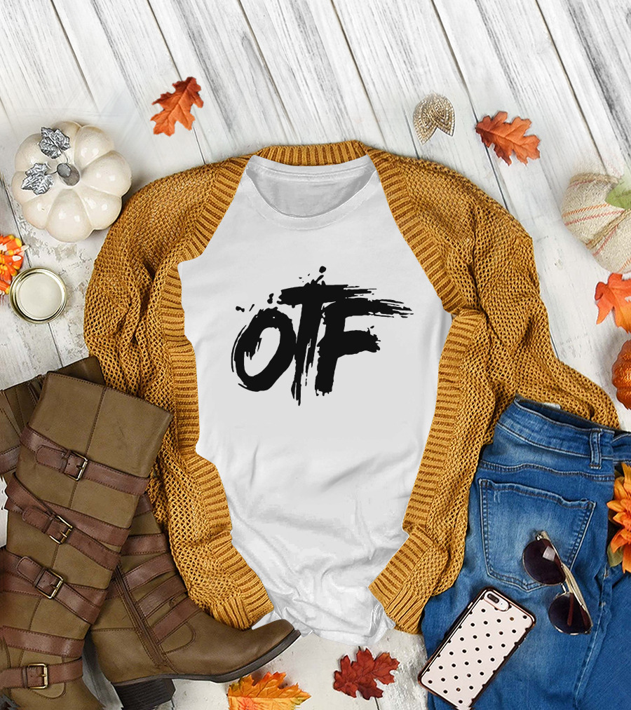 OTF Brushed Lettering Merch T-Shirt