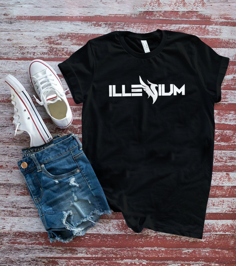 Illenium Merchandise Phoenix Logo Script T-Shirt