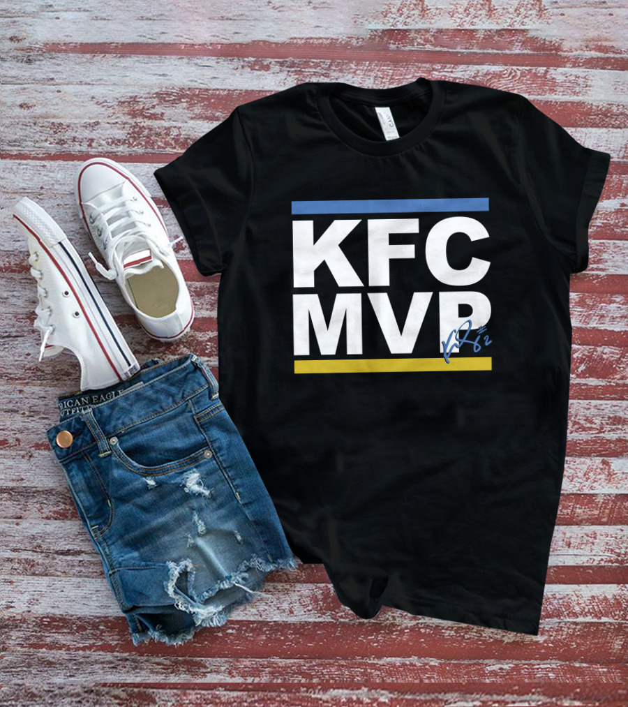 BreakingT Kahleah Copper KFC MVP Basketball Champion Signature T-Shirt
