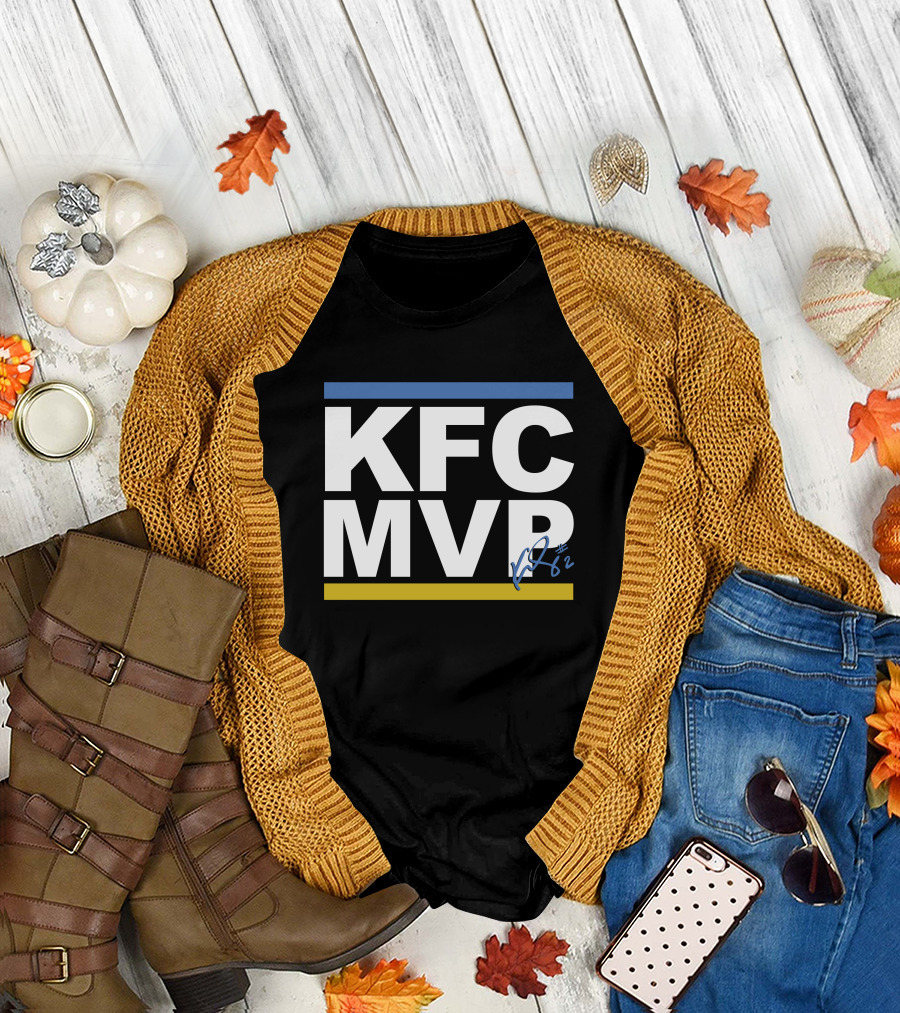 BreakingT Kahleah Copper KFC MVP Basketball Champion Signature T-Shirt