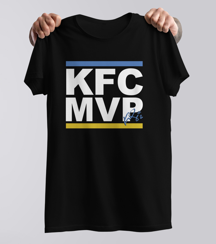BreakingT Kahleah Copper KFC MVP Basketball Champion Signature T-Shirt