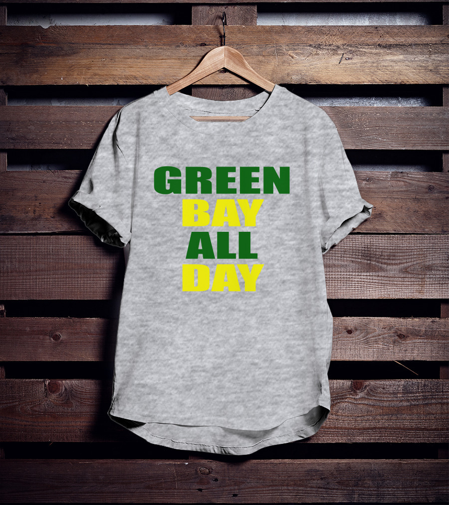 Green Bay All Day Packers Fan Edition Sam 2 Point Oh T-Shirt