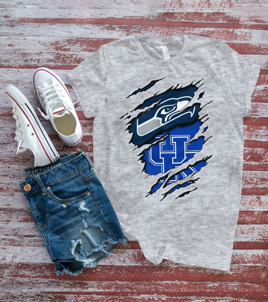 Seahawks UK Logo Fusion T-Shirt