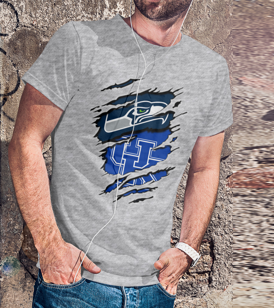 Seahawks UK Logo Fusion T-Shirt