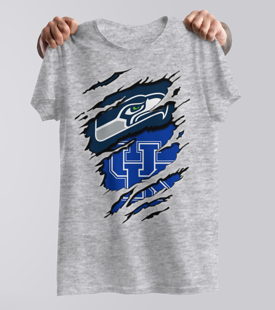 Seahawks UK Logo Fusion T-Shirt
