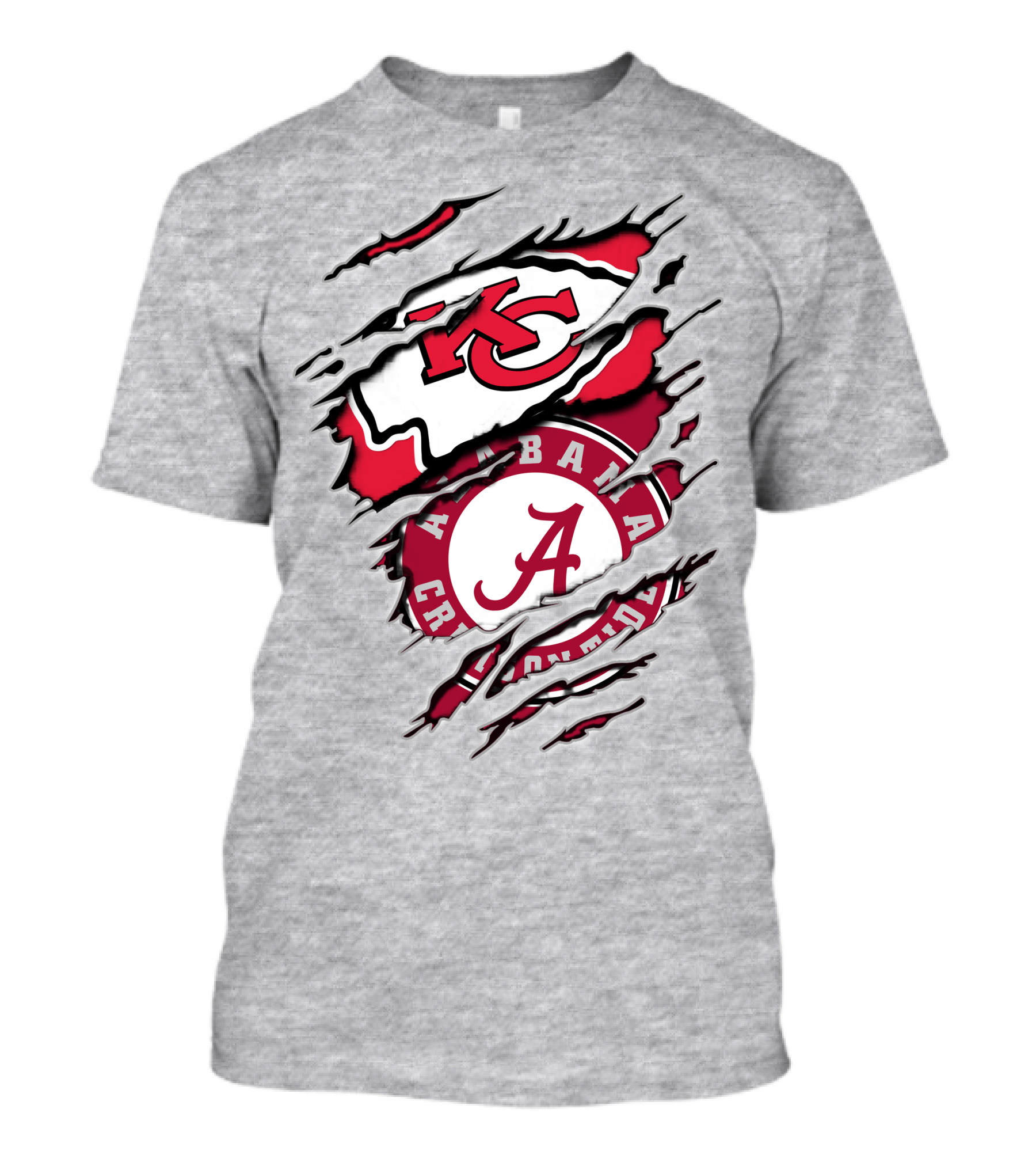 Kansas City Chiefs Alabama Crimson Tide T-Shirt