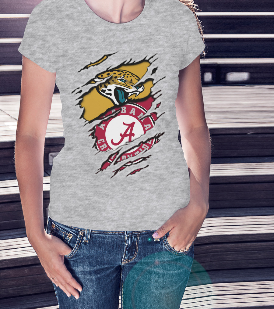 Alabama Crimson Tide Jaguars Rip T-Shirt
