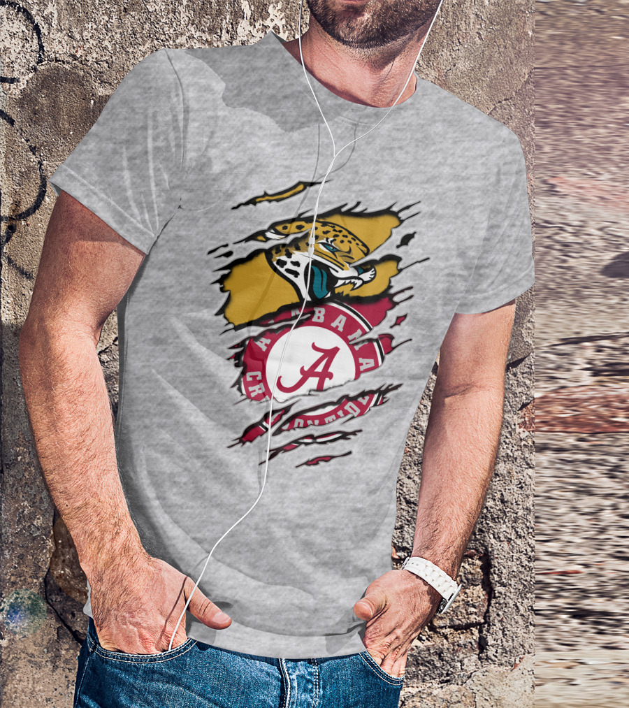 Alabama Crimson Tide Jaguars Rip T-Shirt