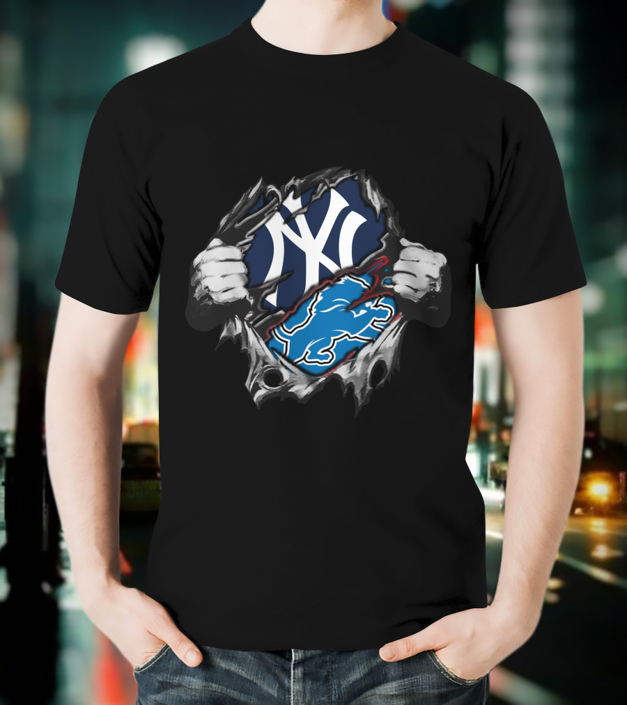 Yankees Lion Symbol Mashup T-Shirt