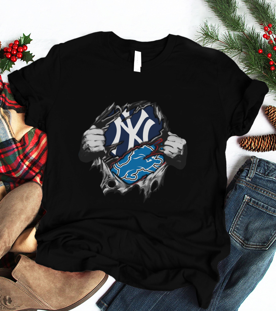Yankees Lion Symbol Mashup T-Shirt