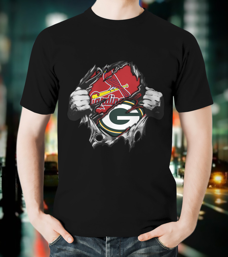 Packers Cardinals Dual T-Shirt