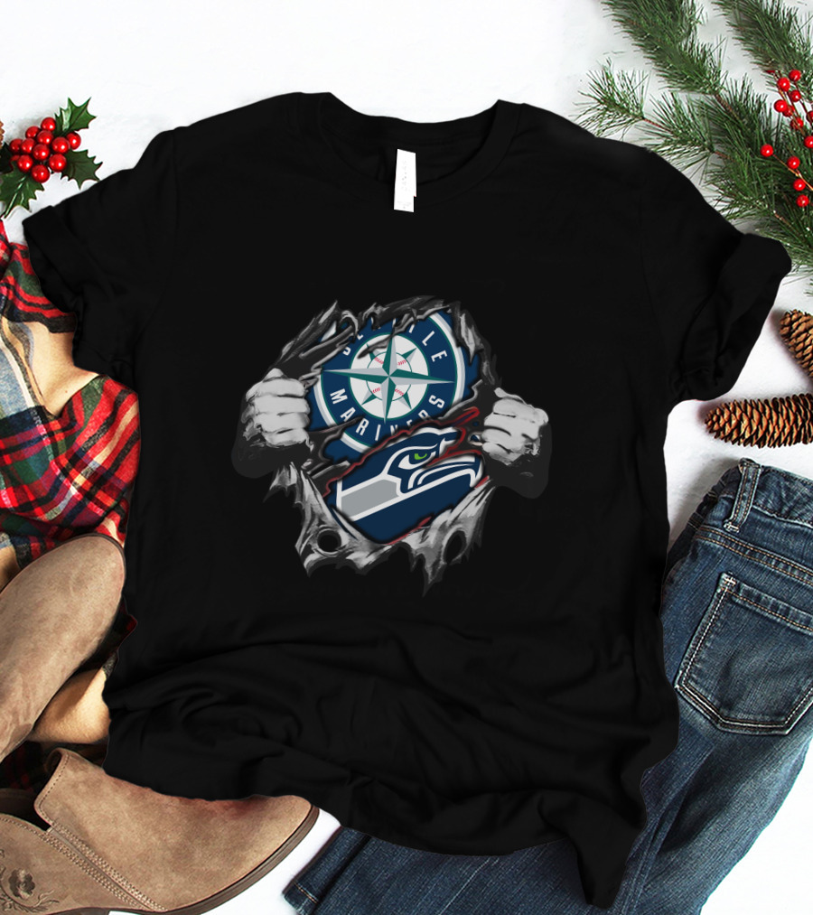 Seattle Mariners Seahawks T-Shirt