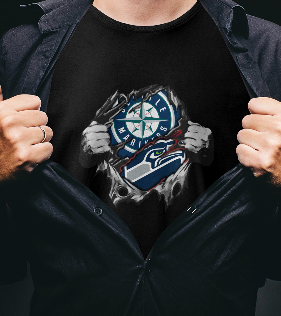 Seattle Mariners Seahawks T-Shirt