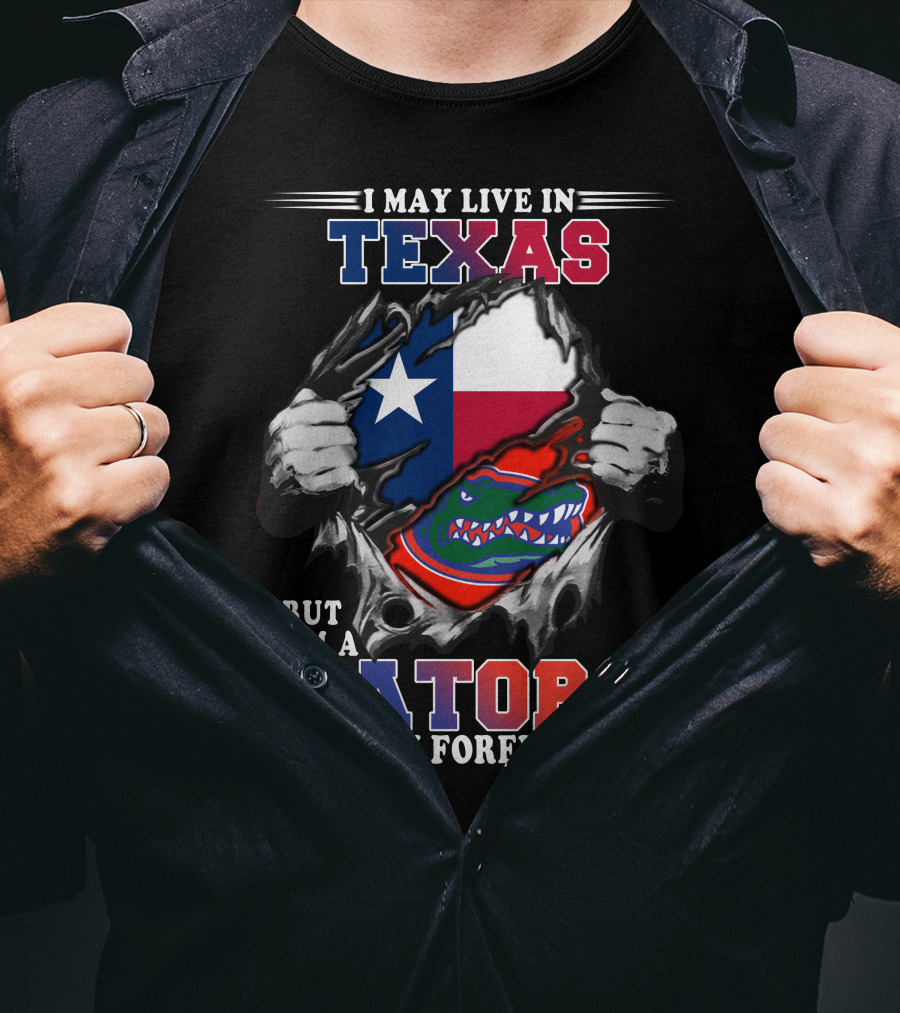 Texas Gators Fan Forever State Pride Combo T-Shirt