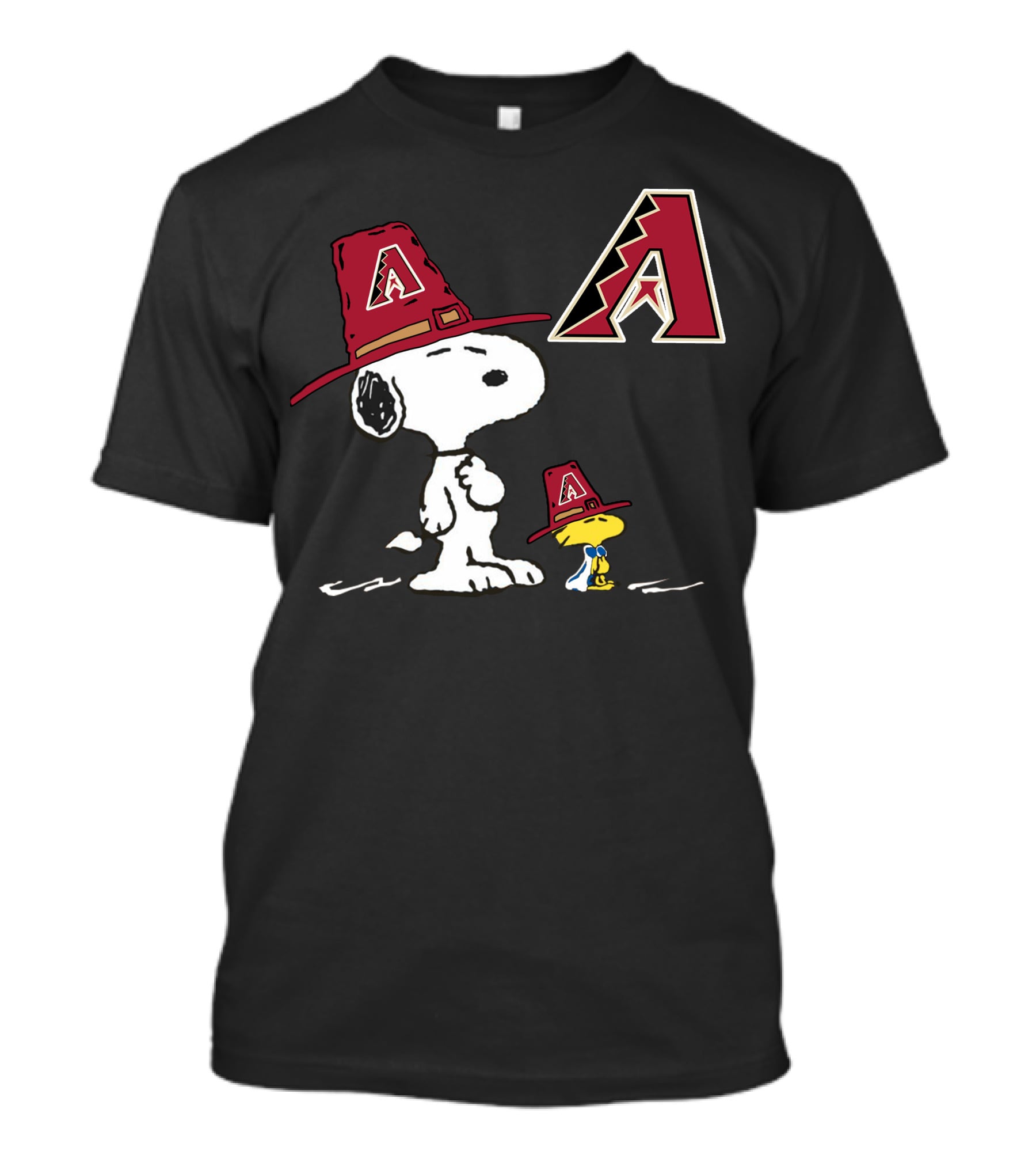 Arizona Diamondbacks Snoopy Woodstock A T-Shirt