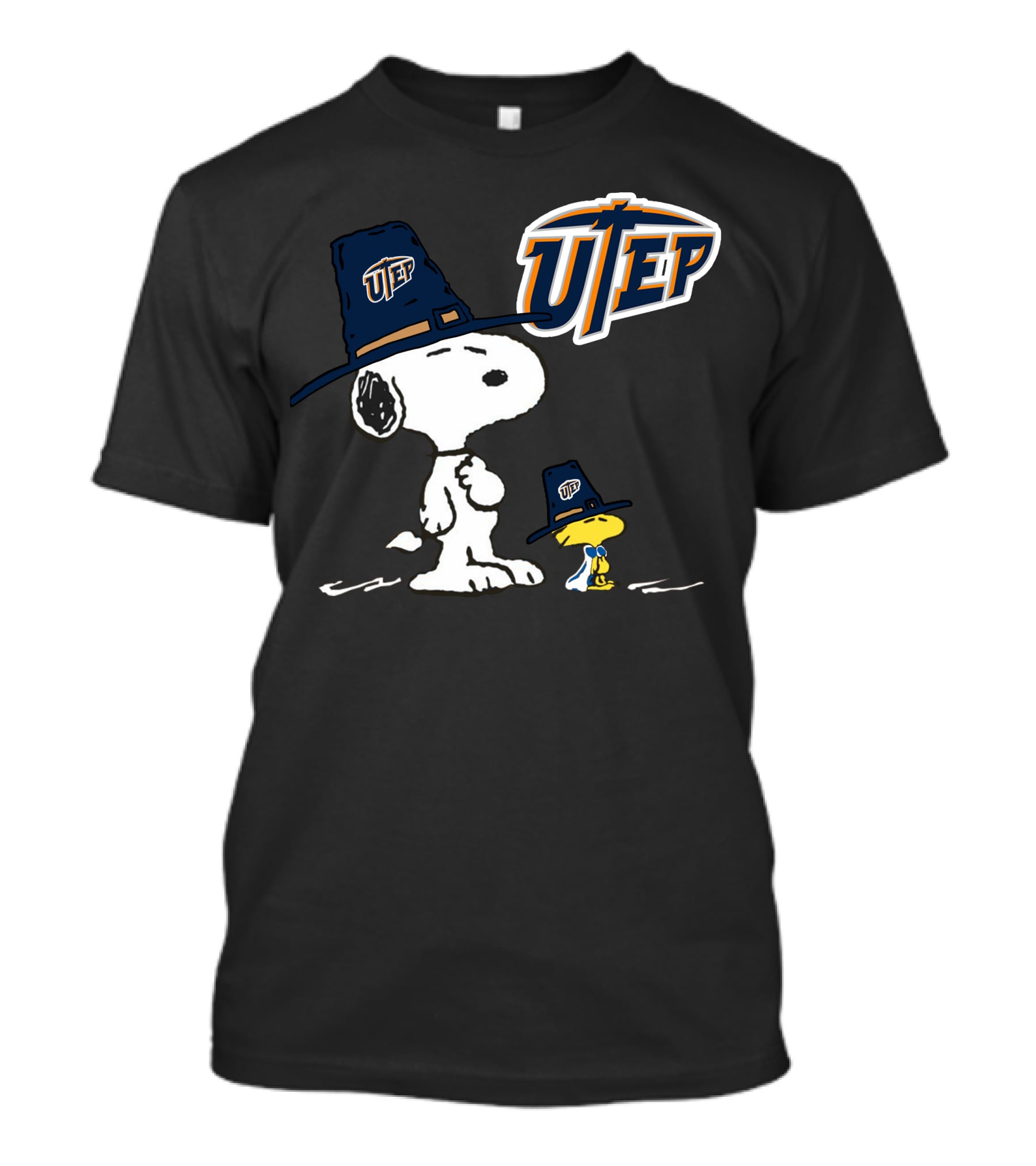 UTEP Miners Snoopy Woodstock T-Shirt