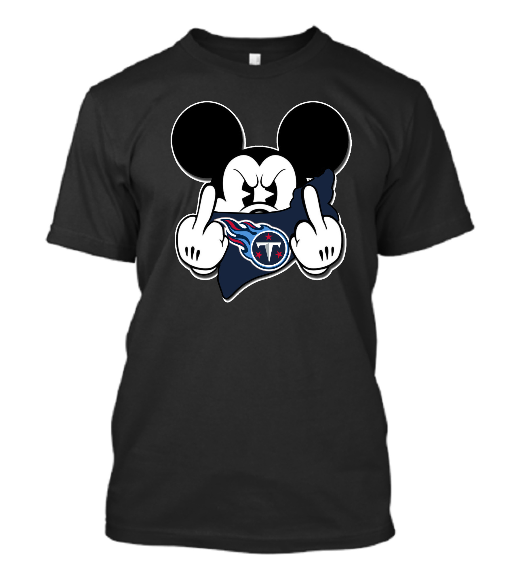 Mickey Mouse Tennessee Titans Crossover T-Shirt