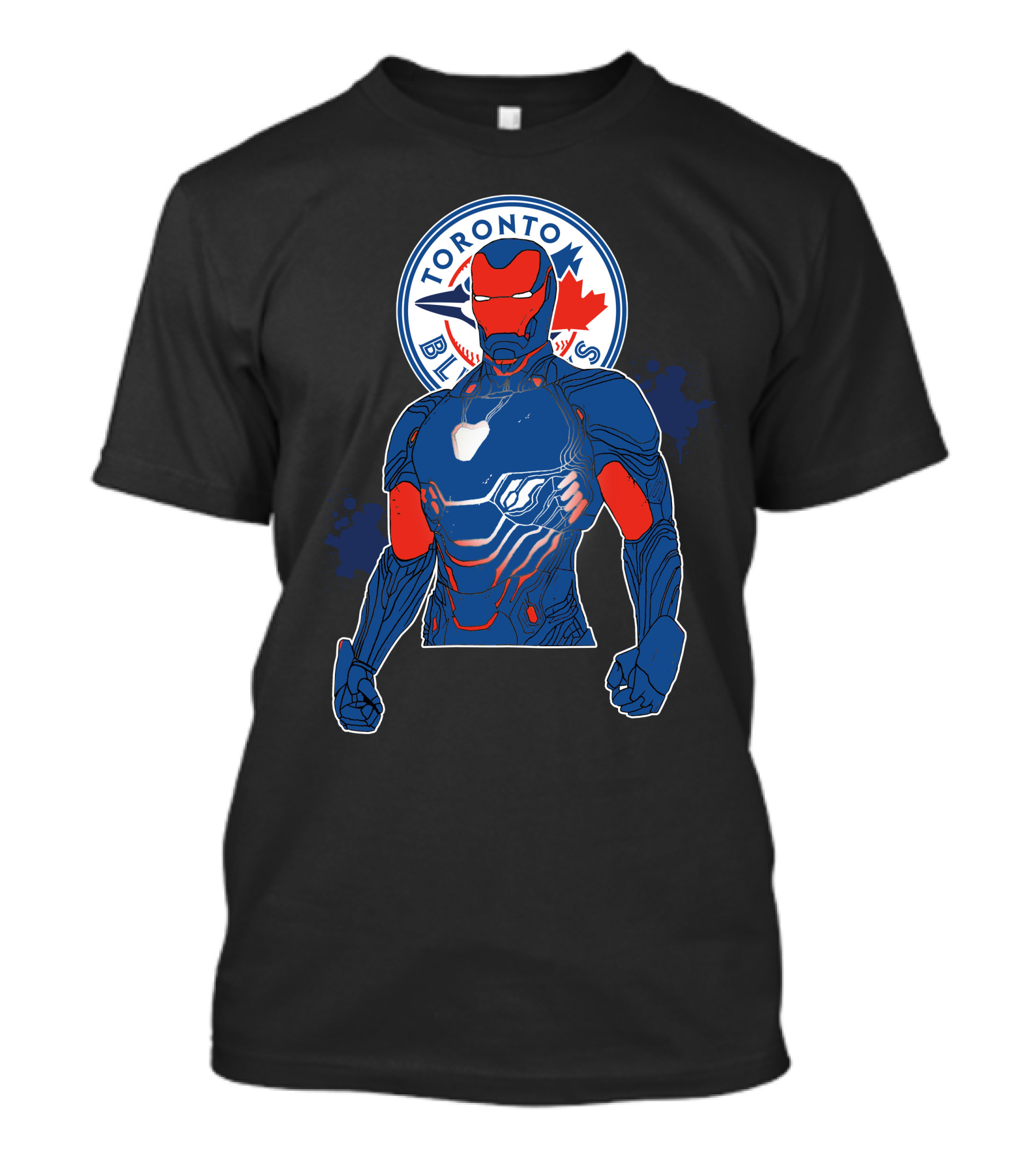 Iron Man Toronto Blue Jays Mashup T-Shirt