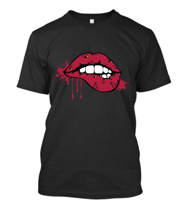 Dripping Lips With Cardinals T-Shirt