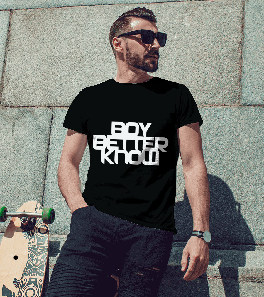 Boy Better Know Grime Collective Logo Hoodie Music Streetwear T-Shirt
