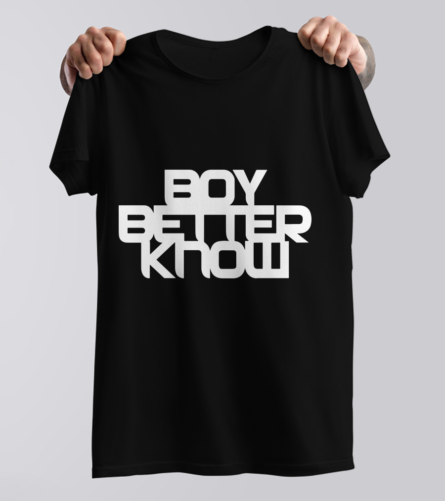 Boy Better Know Grime Collective Logo Hoodie Music Streetwear T-Shirt