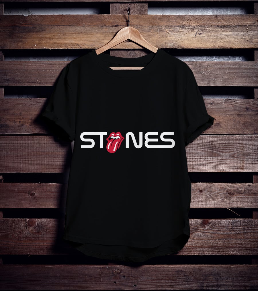 Charlie Watts Rolling Stones Tongue Logo Stones T-Shirt