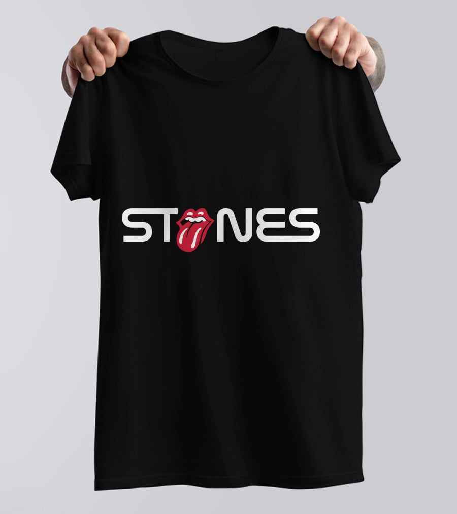 Charlie Watts Rolling Stones Tongue Logo Stones T-Shirt