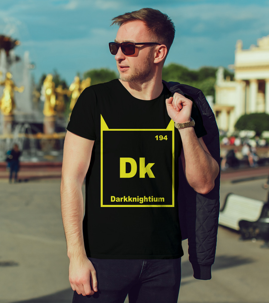 Darkknightium Dk 194 Element Batman Periodic Table T-Shirt