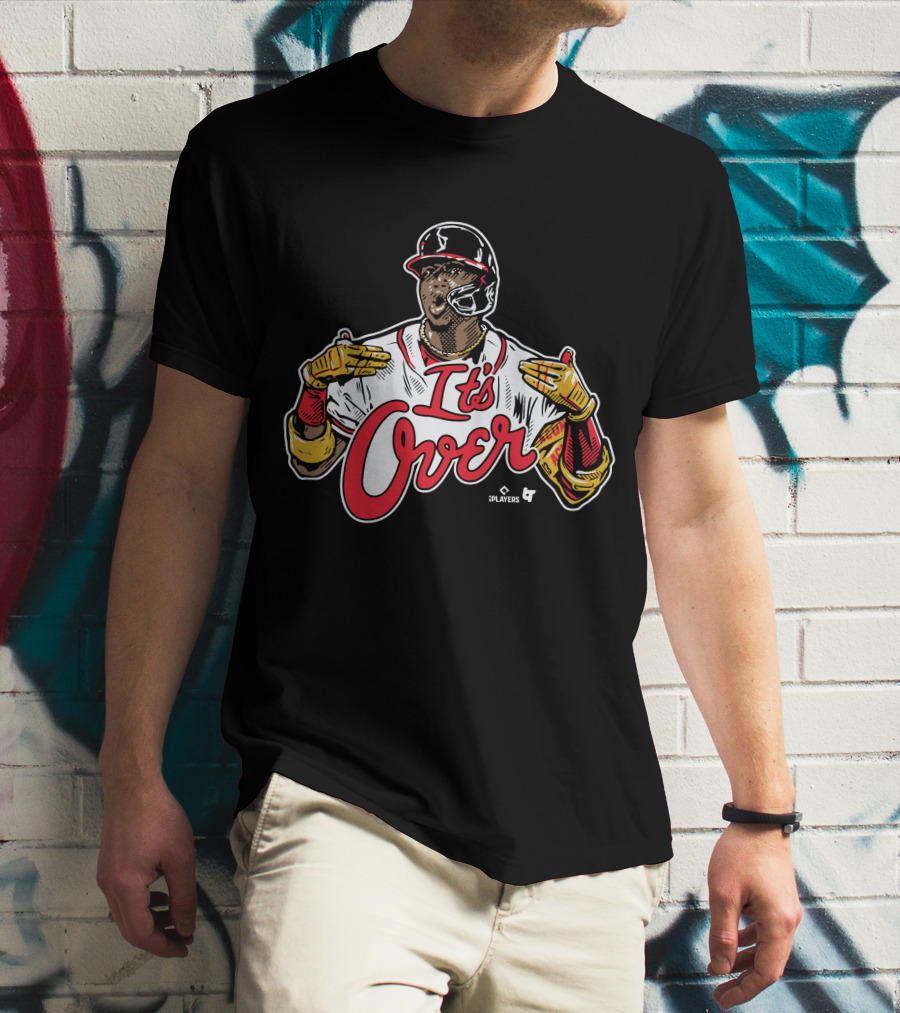 It's Over Baseball Illustration By 7Players And BT Skills T-Shirt