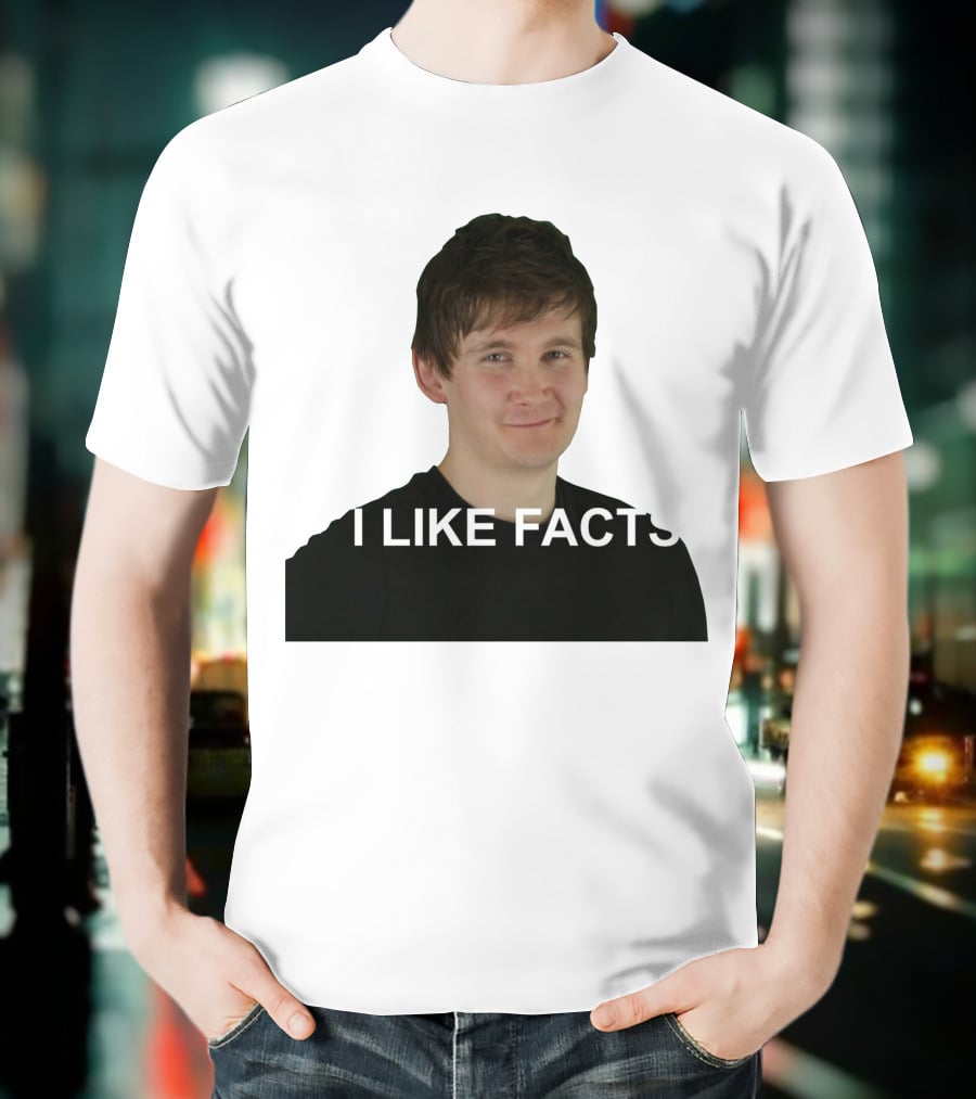 I Like Facts Fiend Carl Smallwood T-Shirt