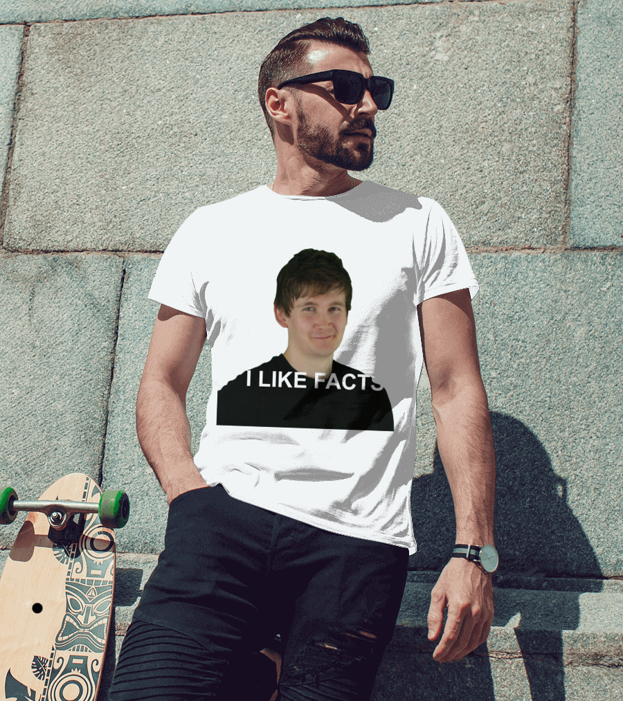 I Like Facts Fiend Carl Smallwood T-Shirt