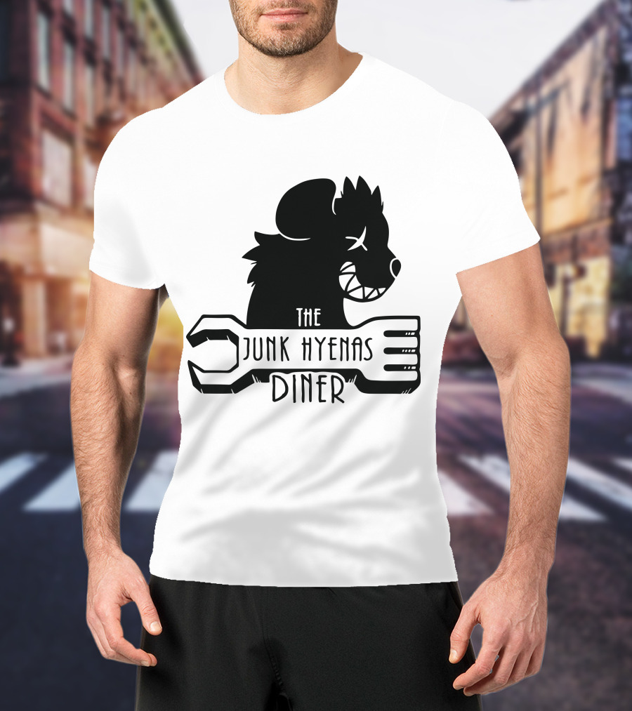 The Junk Hyenas Diner Wrench T-Shirt