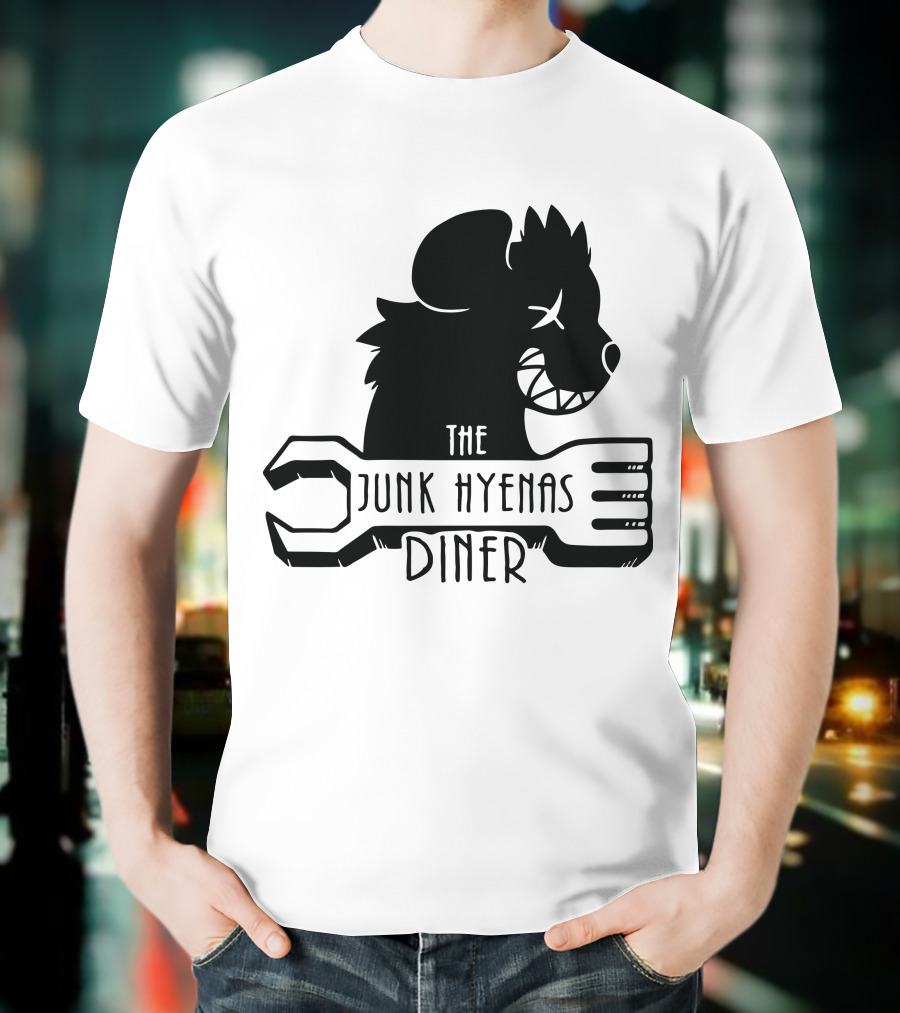 The Junk Hyenas Diner Wrench T-Shirt