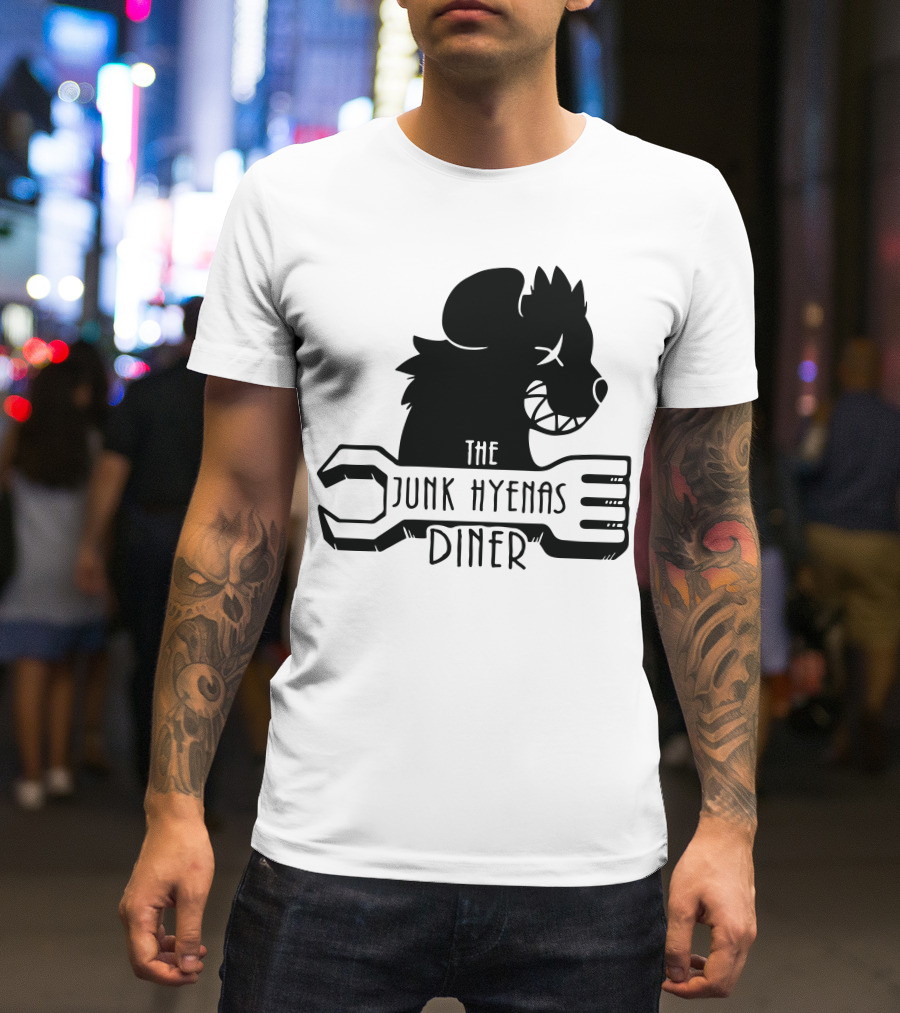 The Junk Hyenas Diner Wrench T-Shirt