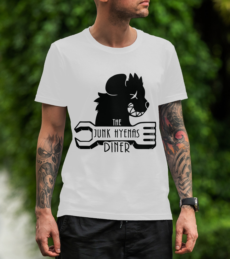 The Junk Hyenas Diner Wrench T-Shirt